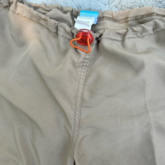 Y2K vintage amazing, extreme, low rise gorpcore utility Capri made in Brazil - Picture 12 of 16